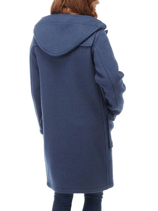 Hadley Blue Duffle Coat