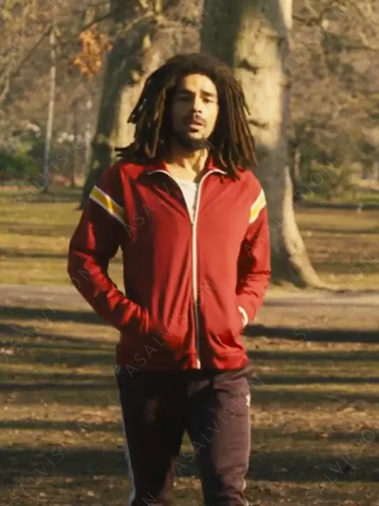 Bob Marley One Love 2024 Red Jacket