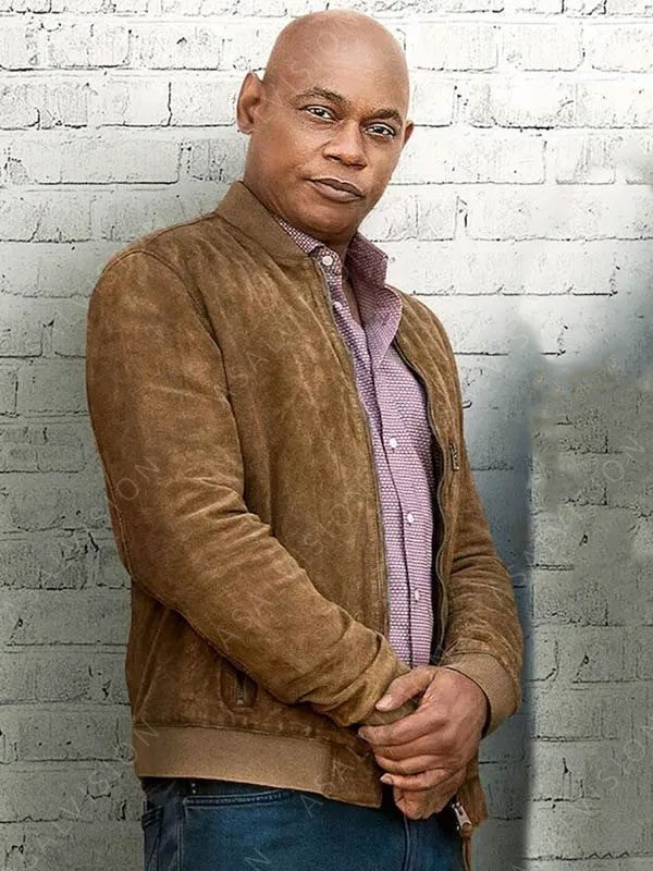Bokeem Woodbine Old Dads 2023 Brown Suede Jacket