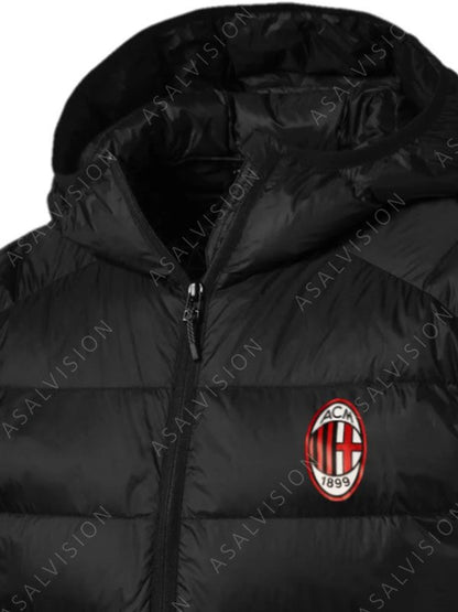 Bomber Black Puffer Jacket