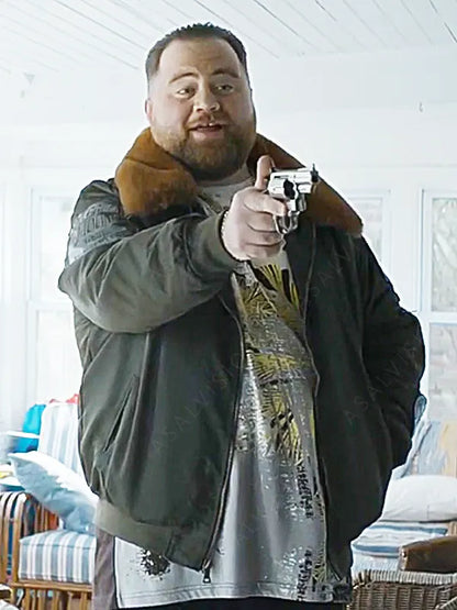 Booch The Instigators 2024 Shearling Collar Bomber Smugglers XXX Moon Jacket