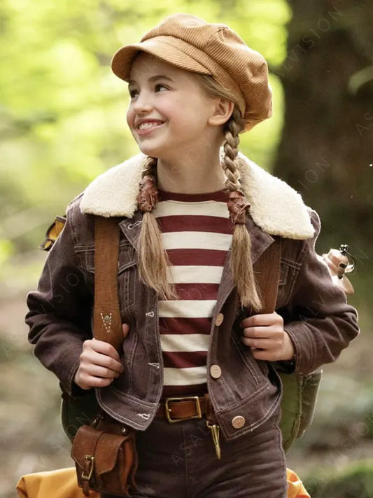 Bookworm 2024 Mildred Shearling Collar Jacket