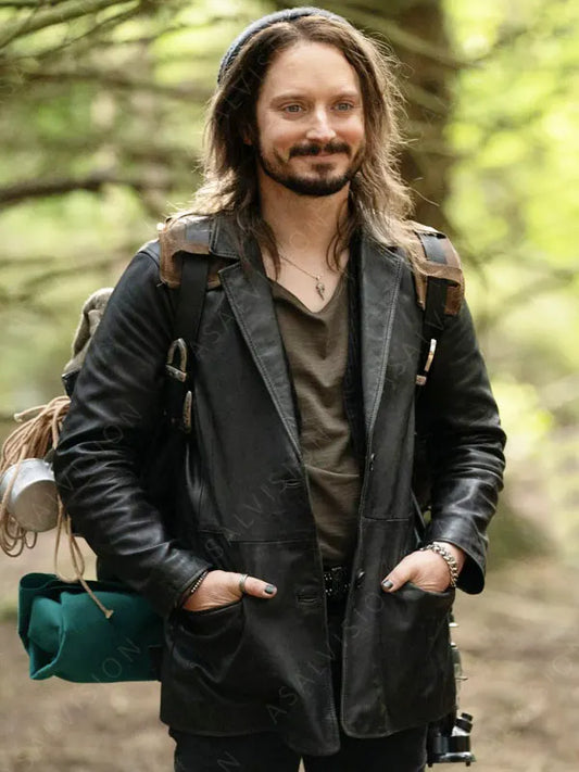 Bookworm 2024 Strawn Wise Black Leather Blazer