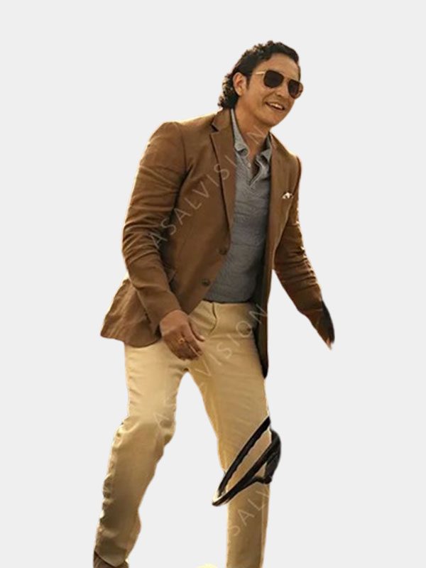 Boro FUBAR Gabriel Luna Brown Blazer