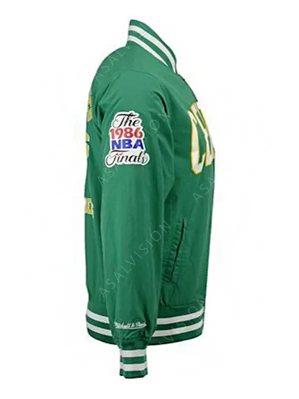 Boston Celtics Green Warm-Up Jacket