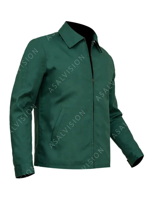 Brad Pitt Green Jacket