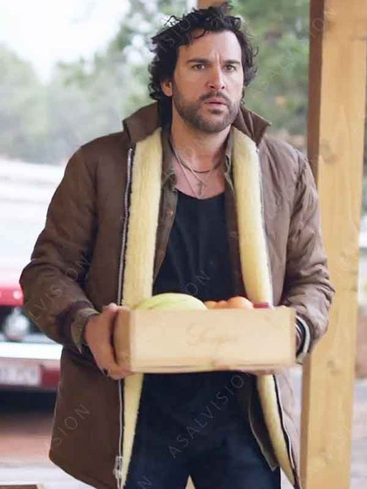Branching Out 2024 Juan Pablo Di Pace Quilted Shearling Jacket