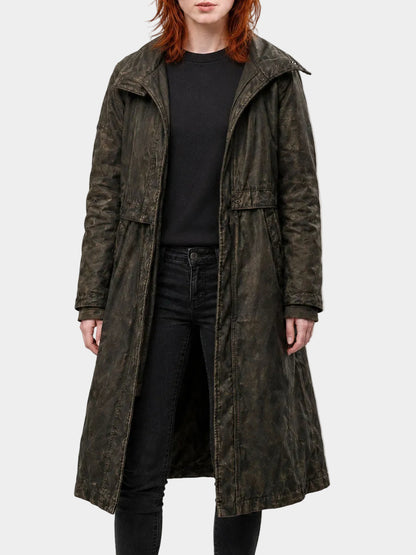 Brand New Day Jean Grey Leather Coat