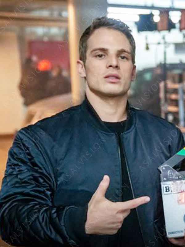Brayden Weston Power Book II Ghost Season 4 Gianni Paolo Black Bomber Jacket