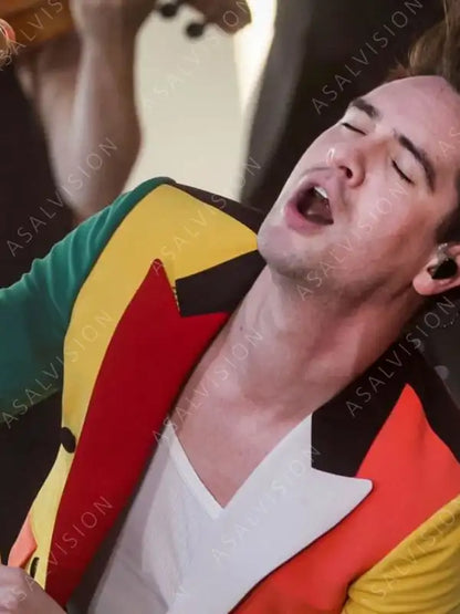 Brendon Urie Multicolor Blazer