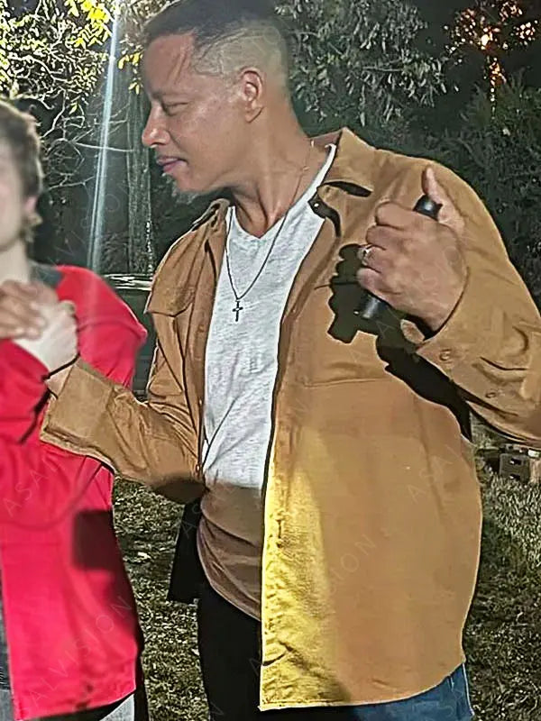 Brian Sutter Movie Crescent City 2024 Terrence Howard Cotton Jacket