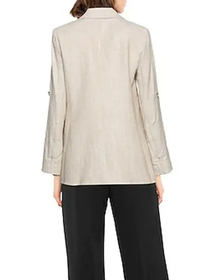 Brie Sheridan Virgin River Zibby Allen Beige Blazer