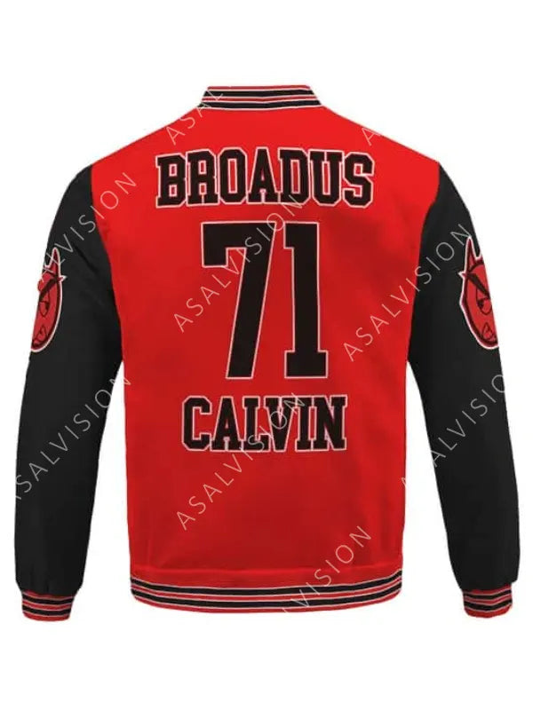 Snoop Dogg Broadus Calvin 1971 Tribute Varsity Bomber Jacket
