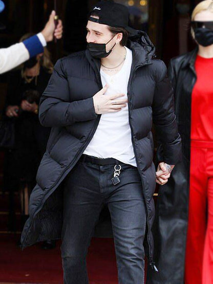 Brooklyn Beckham Black Coat