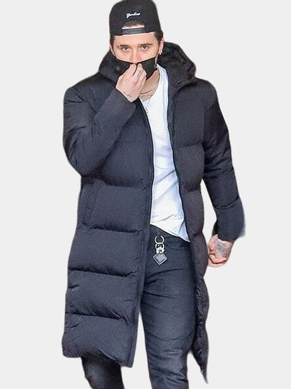 Brooklyn Beckham Puffer Black Coat