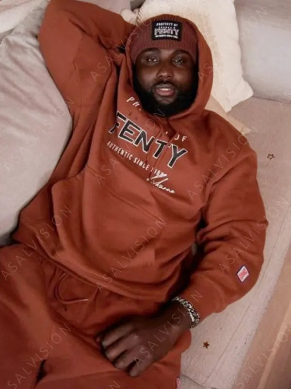 Brown Black Hoodie