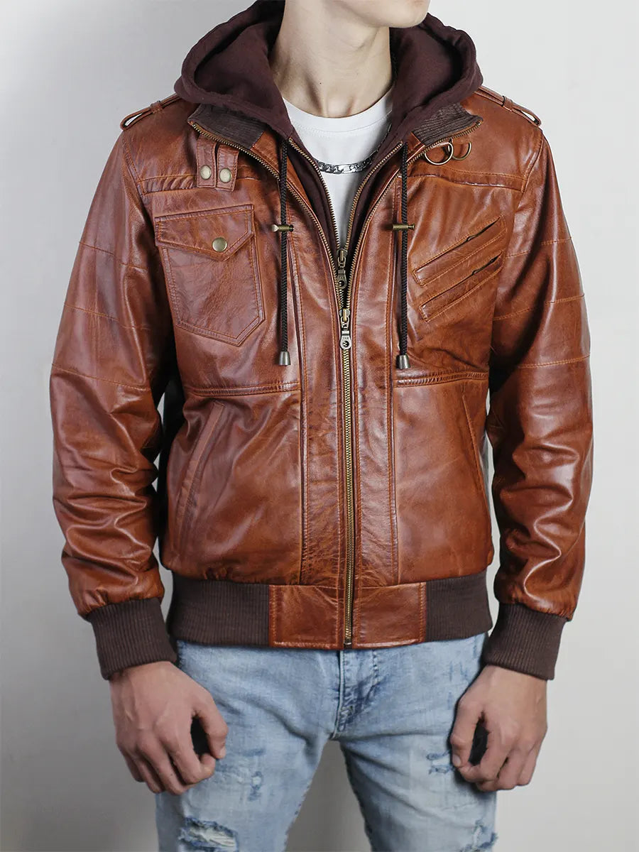 Brown Leather Jacket