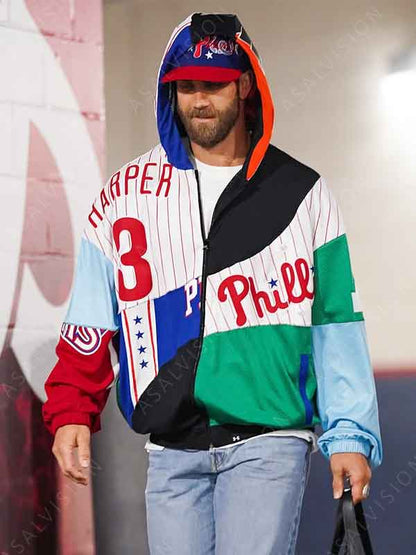 Bryce Harper Phillies Hooded Jacket
