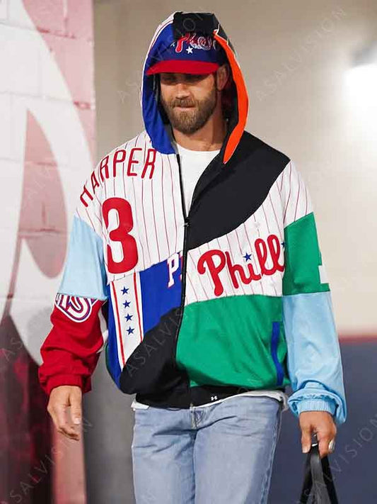 Bryce Harper Phillies Hooded Jacket