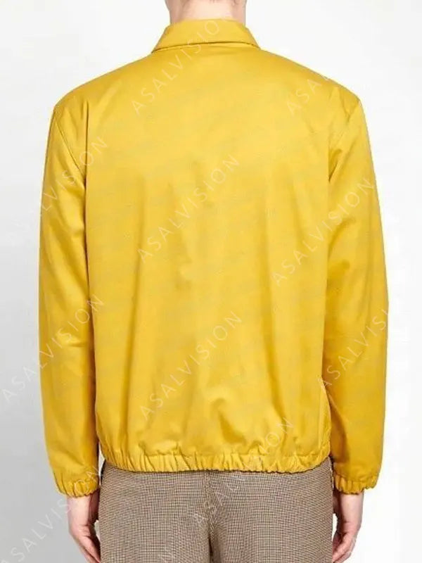 Bullet Train Yellow Cotton Jacket