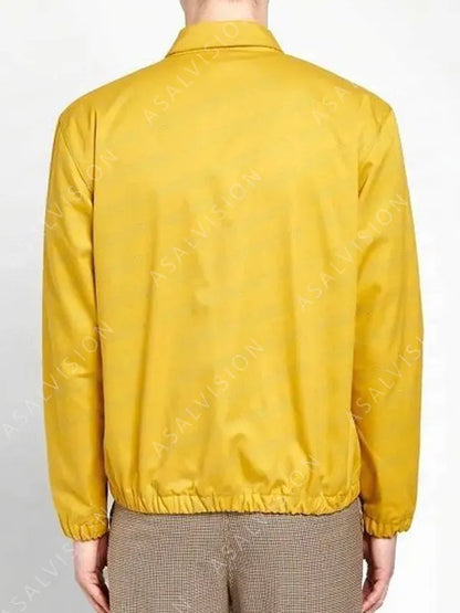 Bullet Train Yellow Cotton Jacket