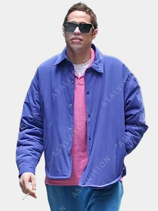 Bupkis Pete Davidson Purple Jacket