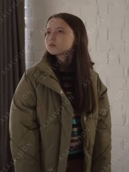 Cady M3GAN 2022 Olive Green Puffer Jacket