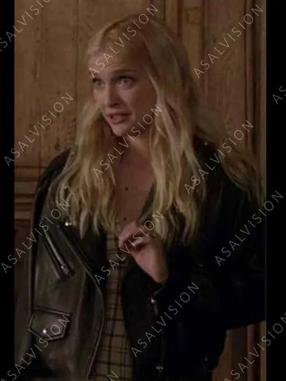 Camille Razat Emily In Paris Motorcycle Jacket