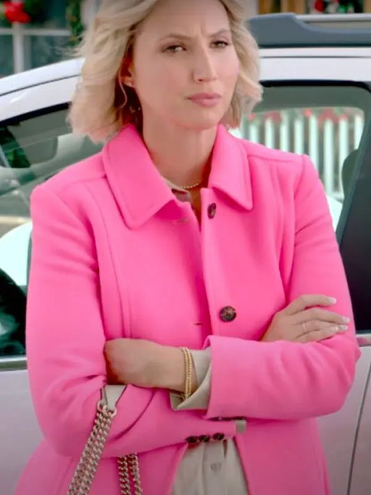 Candy Coated Christmas Molly Gallant Pink Coat