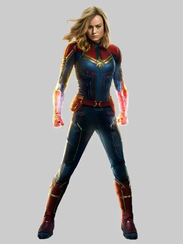 Captain Marvel Carol Danvers Leather Jacket