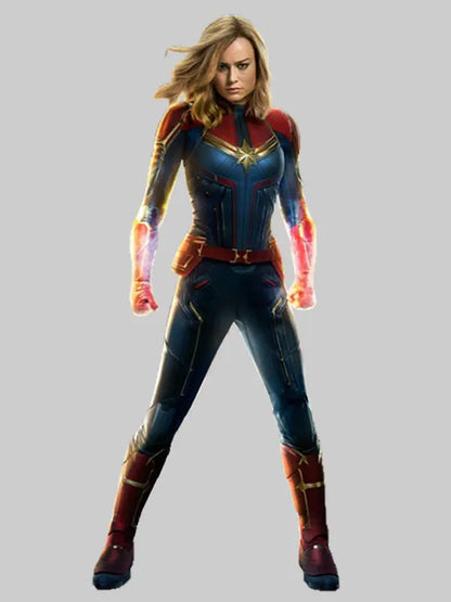 Captain Marvel Carol Danvers Leather Jacket