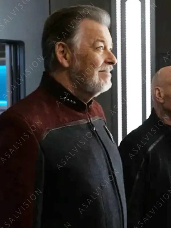 Captain Riker Star Trek Picard Season 3 Jonathan Frakes Uniform Jacket