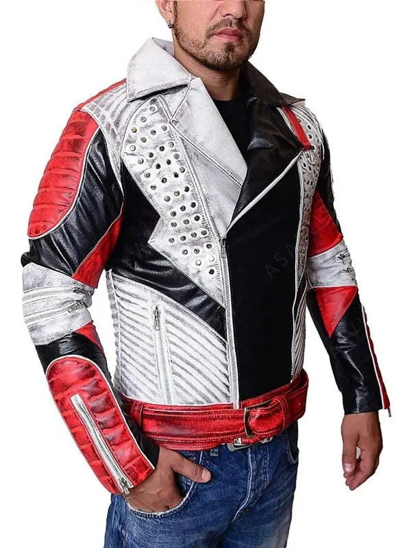 Carlos Descendants 2 Cameron Boyce Costume Leather Jacket