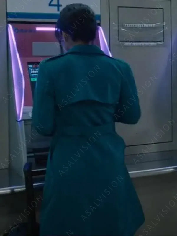 Cate Randa Monarch Legacy of Monsters Season 1 Anna Sawai Blue Cotton Coat
