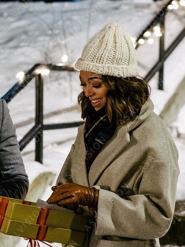 Charity Jones Christmas Unwrapped Trench Coat