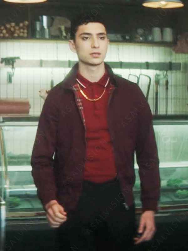 Charles Rowland TV Series Dead Boy Detectives Season 1 Jayden Revri Maroon Jacket