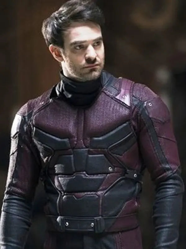 Charlie Cox Tv Series Daredevil Matt Murdock Leather Jacket