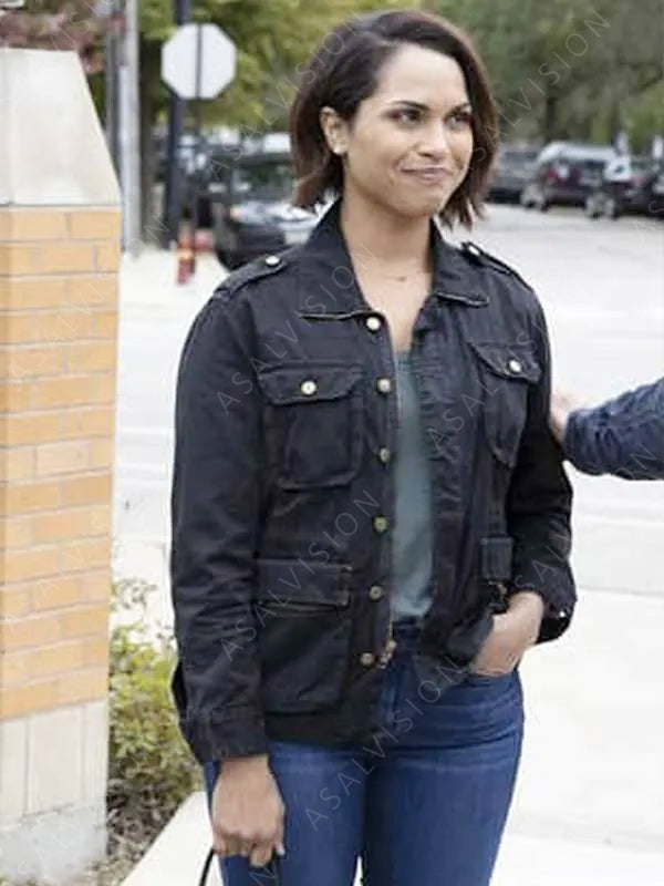 Chicago Fire Gabriela Dawson Black Jacket