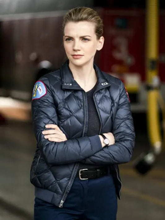 Chicago Fire Kara Killmer Black Jacket