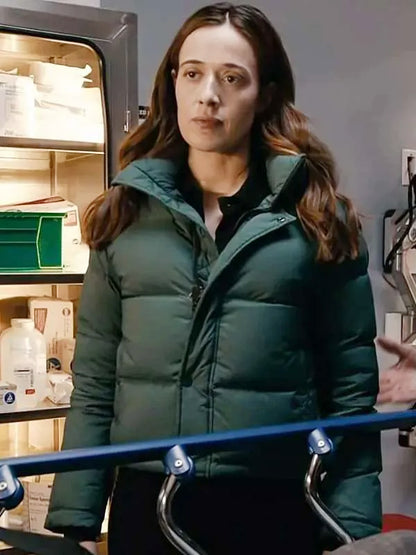 Chicago P.D. 2025 Kim Burgess Green Jacket