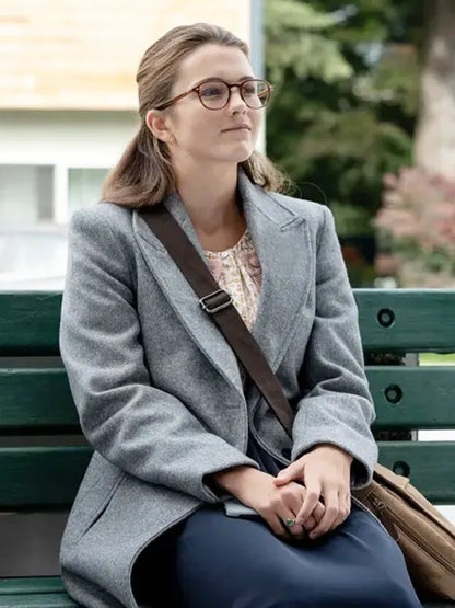Chloe East Grey Wool Coat