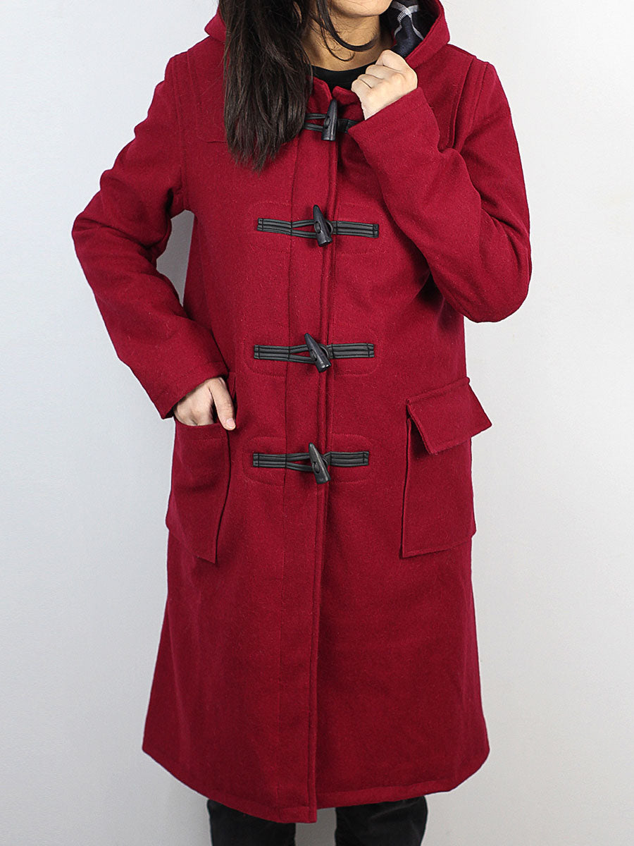 Classic Fit Womens Duffle Coat With Hood