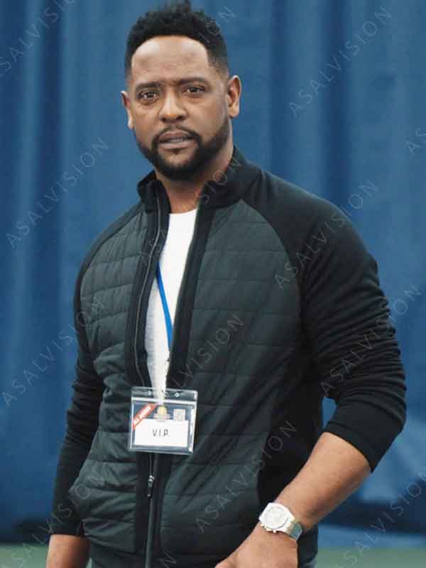 Cliff McGrath Elsbeth 2024 Blair Underwood Black And Grey Jacket