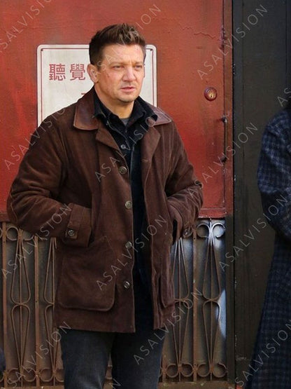 Clint Barton Hawkeye Corduroy Brown Jacket