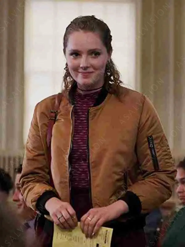Coda 2021 Gertie Brown Bomber Jacket