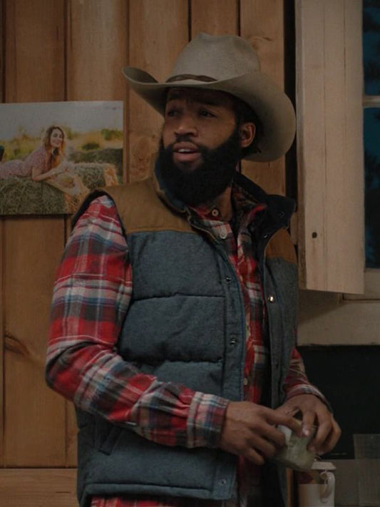 Colby Mayfield Yellowstone Season 2 Puffer Vest
