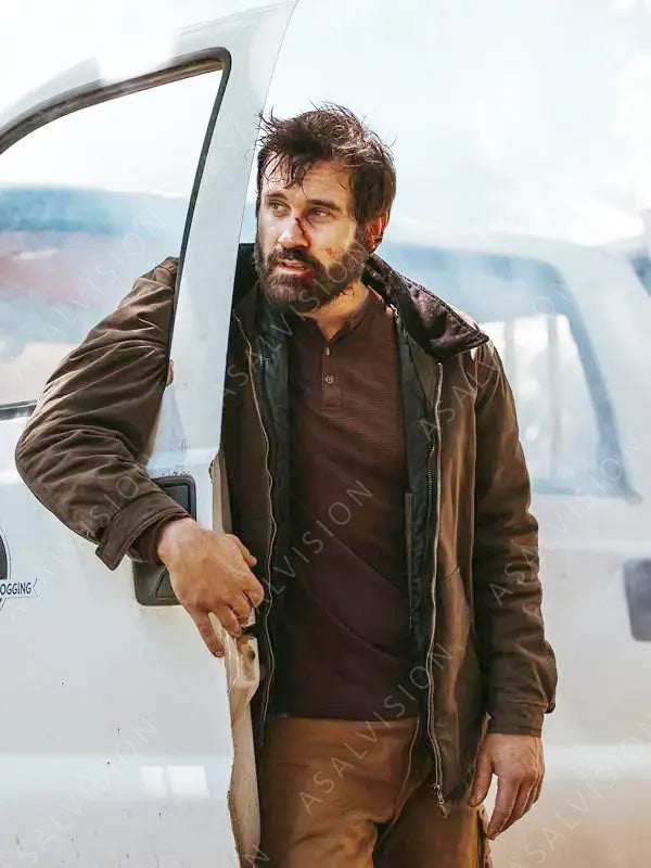Cold Deck 2024 Clive Standen Brown Jacket