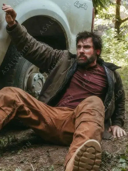 Cold Deck 2024 Clive Standen Cotton Brown Jacket