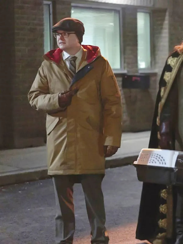 Colin Robinson Hooded Brown Coat