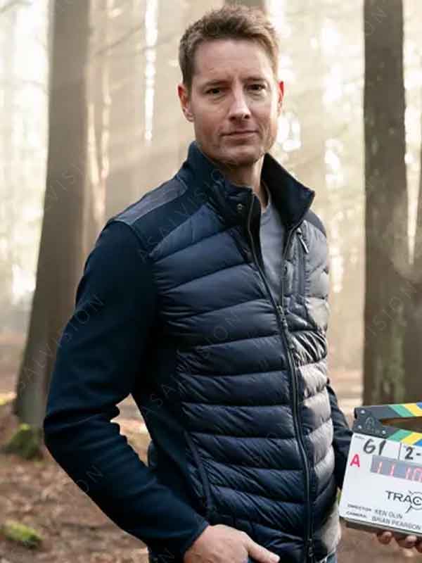 Colter Shaw Tracker Justin Hartley Black Puffer Jacket